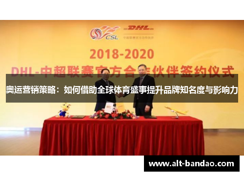 奥运营销策略：如何借助全球体育盛事提升品牌知名度与影响力