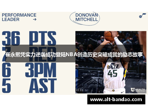 崔永熙凭实力逆袭成功登陆NBA创造历史突破成就的励志故事