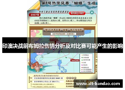 印澳决战前布姆拉伤情分析及对比赛可能产生的影响