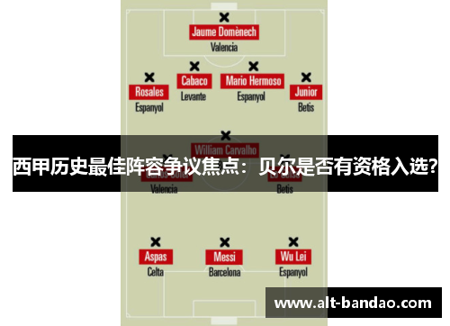 西甲历史最佳阵容争议焦点：贝尔是否有资格入选？